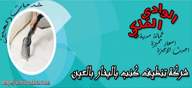 شركة تنظيف كنب بالبخار فى العين شركة تنظيف كنب بالبخار فى العين